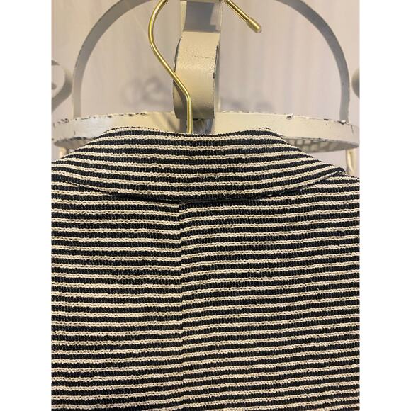 Emanuel Ungaro Blazer Black White Striped Textured 3 Button Lined size 4/38 - Picture 12 of 15